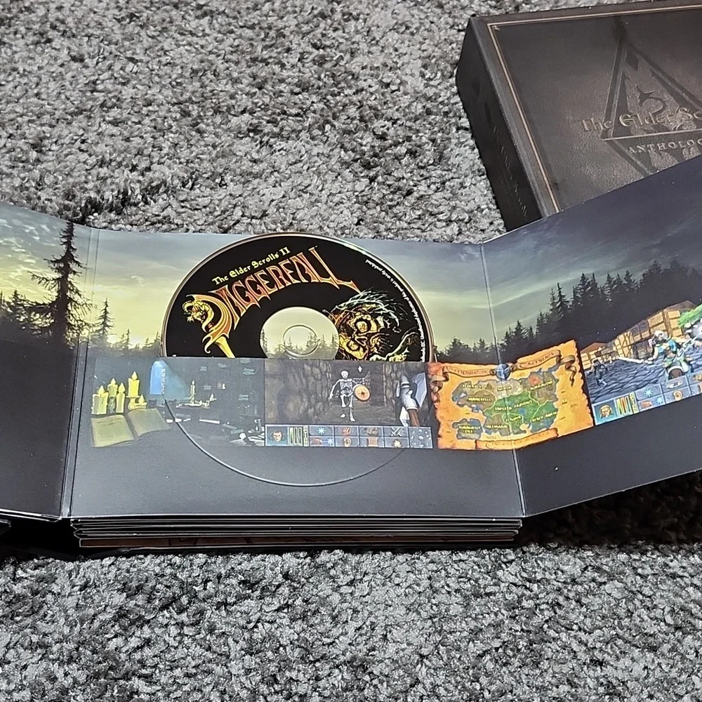 THE ELDER SCOLLS SAGA PC GAME DVD-ROM SOFTWARE BOX SET